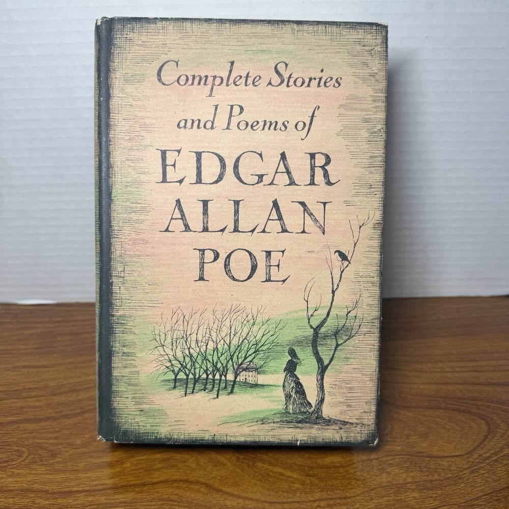 Complete Stories and Poems of Edgar Allan Poe - Doubleday 1966 - Hardcover/DJC